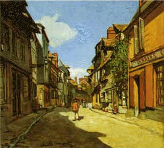 Claude Monet Rue de la Bavolle, Honfleur Germany oil painting art